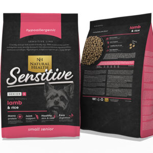 Natural Health Dog Lamb & Rice Senior Small Bites