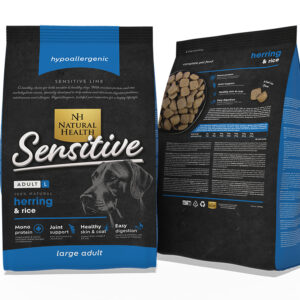 Natural Health Dog Fish & Rice Large Bite