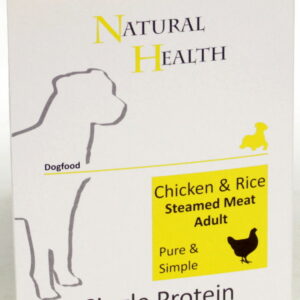 Natural Health Dog Steamed P&S Chicken & Rice