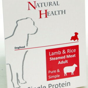 Natural Health Dog Steamed P&S Lamb & Rice