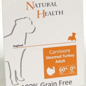 Natural Health Dog Steamed Carnivore Turkey
