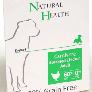 Natural Health Dog Steamed Carnivore Chicken
